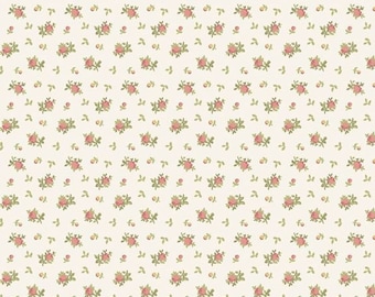 Vintage Rose Fabric for Marcus Fabrics First Blush Collection by Laura Berringer