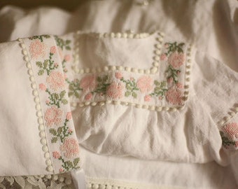 Embroidered Christening Gown