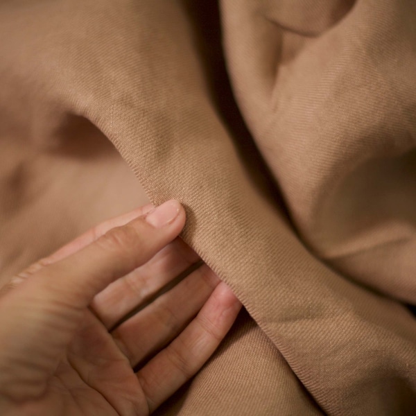 Linen Twill Fabric Etsy