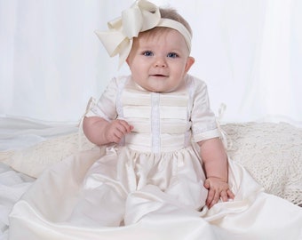 Silk Baptismal Gown