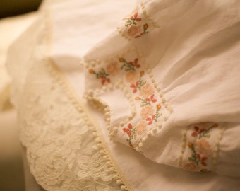 Embroidered Baptismal Gown