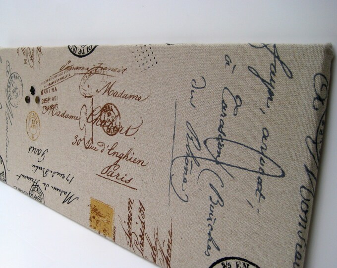 French Bulletin Board Paris Script Office Memo Board Words Etsy