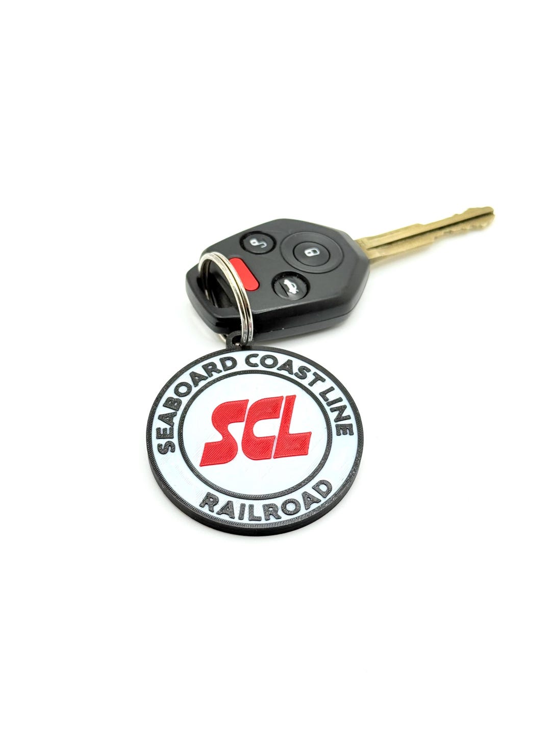 SCL Railroad Keychain: 3D Printed Railfan Gift - Etsy