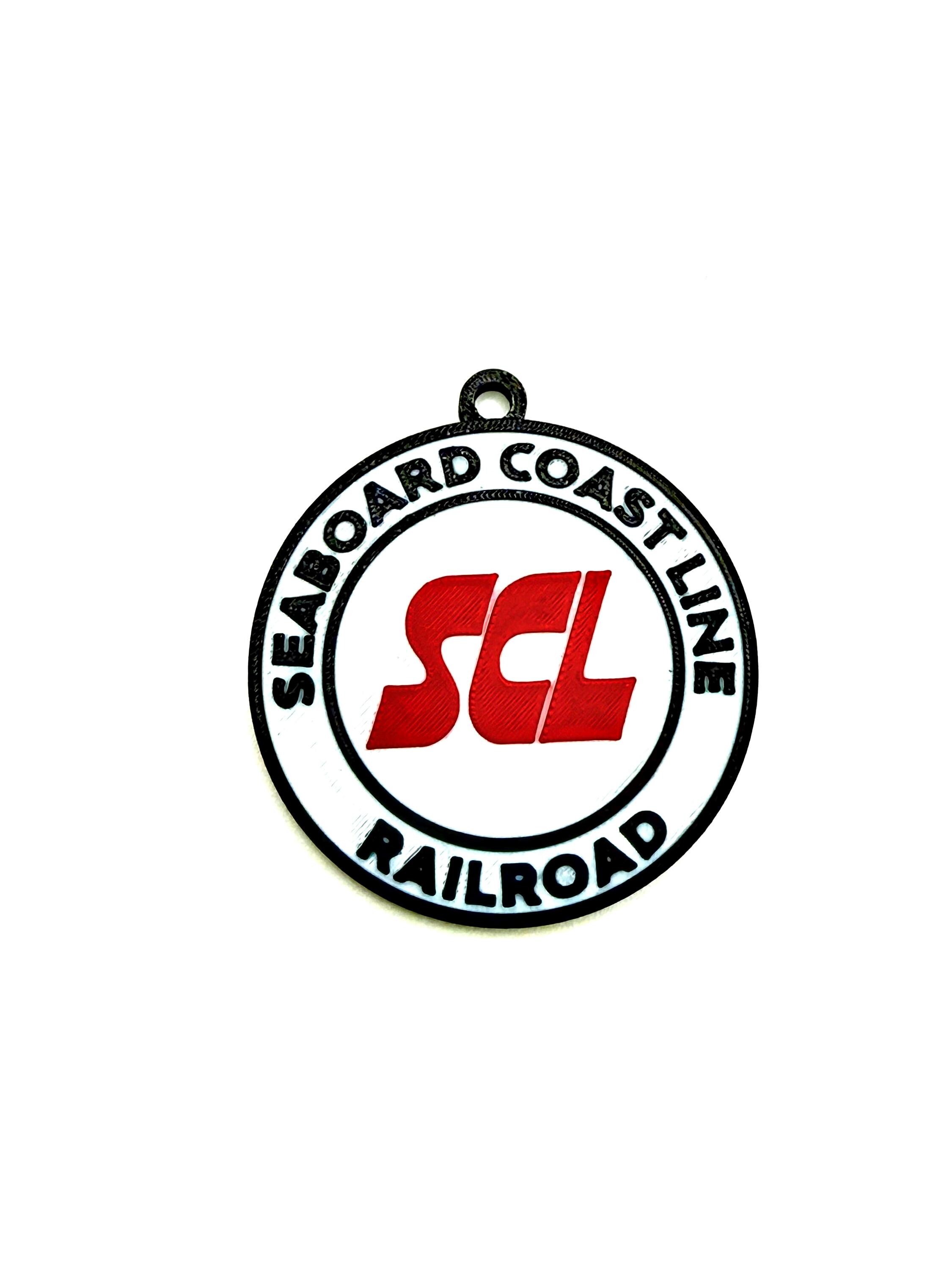 SCL Railroad Keychain: 3D Printed Railfan Gift - Etsy
