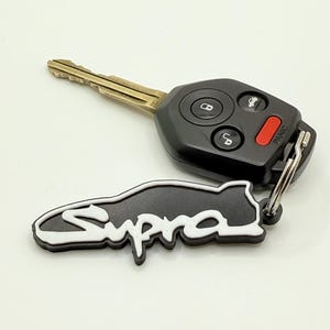3D Printed Toyota Supra MK4 Keychain: JDM Car Accessory