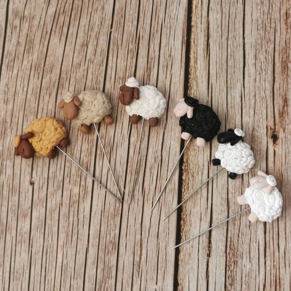 Épingles à coudre décoratives Mouton. (SS01)