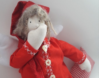 Christmas Soft Doll Sleeping Angel. (CSD01)