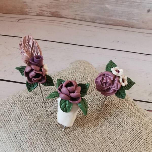 Decorative Straight Pins Etsy