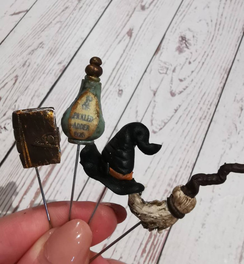 Decorative Sewing Pins Witch Potions - Etsy
