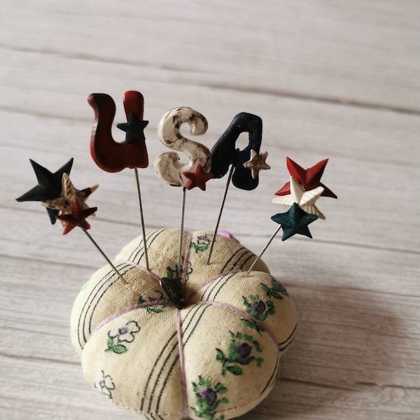 Decorative Straight Pins Etsy