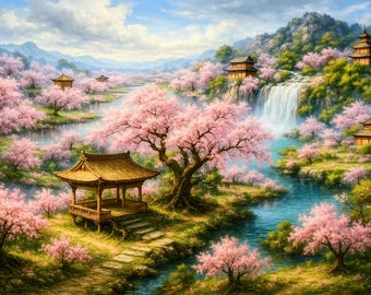 Japanese Landscape Puzzle