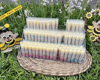 baume à lèvres | cire d'abeille | huile coco | beurre karité | cosmétique naturel fait maison | soin des lèvres | 100% naturel | artisanal