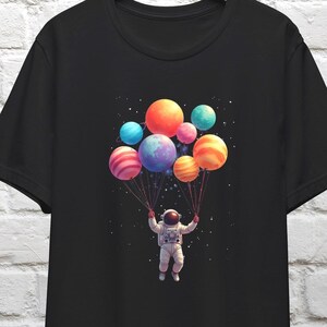 Astronaut Tee, Space T-Shirt, Astronaut Shirt, Galaxy Graphic Tee, Universe Gift, Fun Spacewear