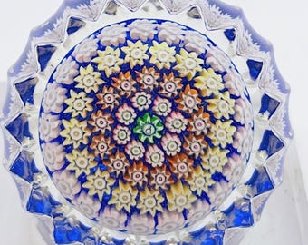 Vintage Perthshire Paperweight PP75 c1990 Gorgeous Collectable Scottish Art Glass