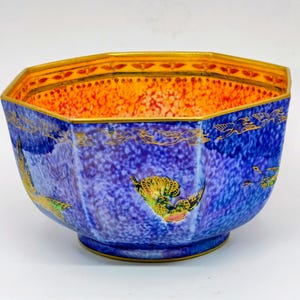  八角形 Fairyland Lustreドラゴン アンティーク 八角形 Fairyland Lustreドラゴン アンティーク WEDGWOOD 八角形