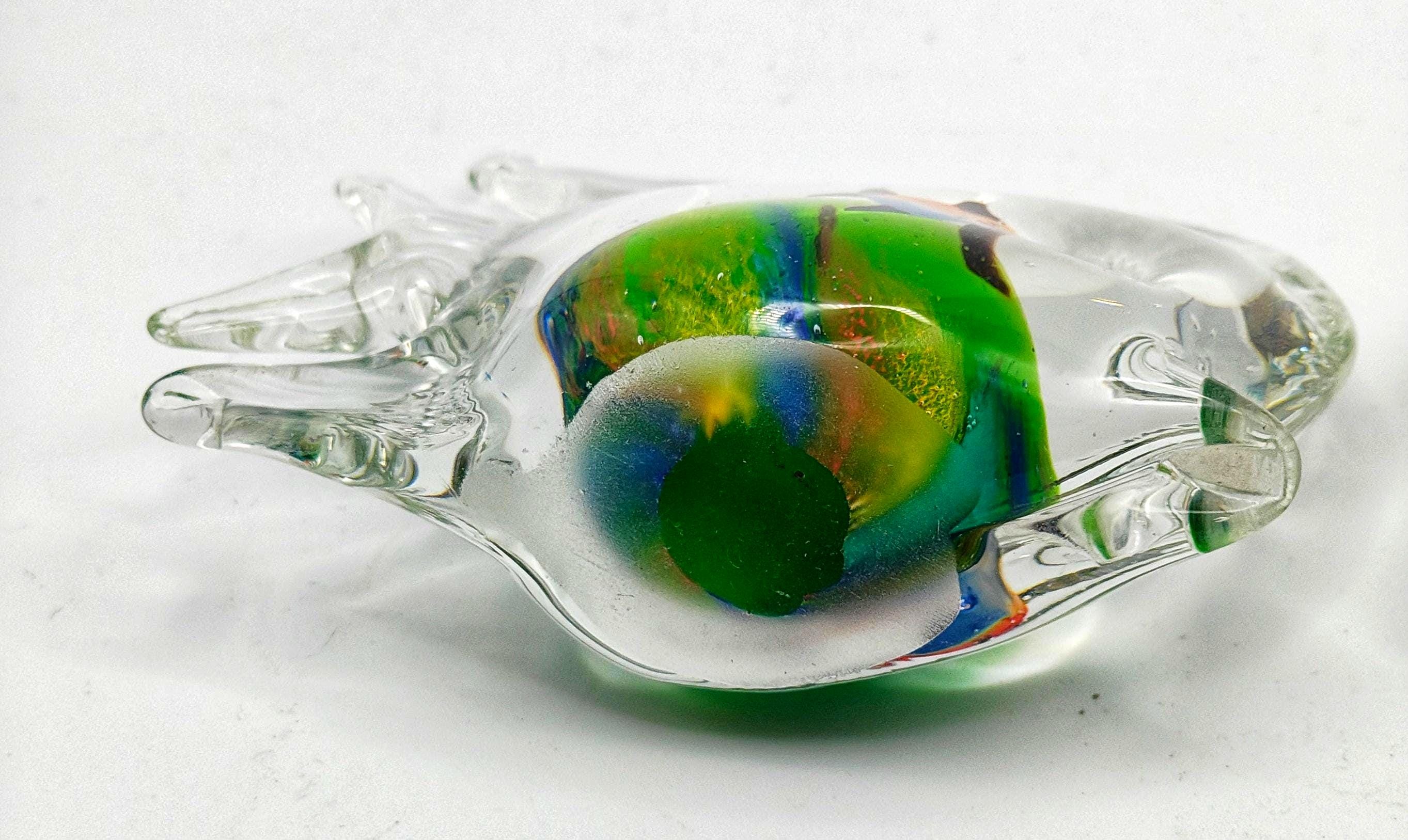 2匹の素敵なヴィンテージ・ムラーノスタイルの水槽魚 - Etsy 日本