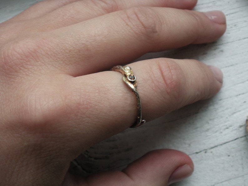 Single Twig Ring image 2