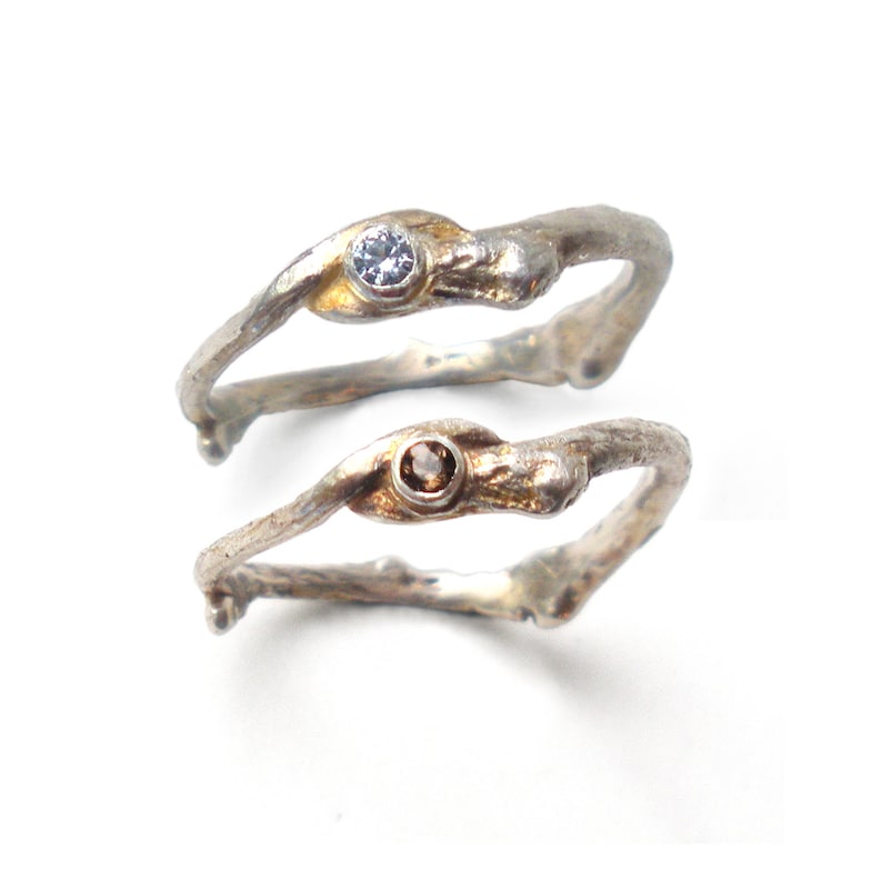 Single Twig Ring image 1