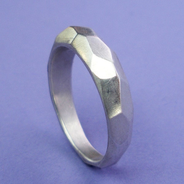 Silver Tapered Montana Ring