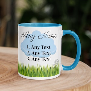 Personalised Mug | Custom Name and Quote | Mothers Day Gift | Birthday Gift | Coffee Cup