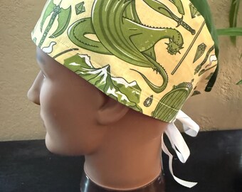 LOTR Scrub Cap - 2 Sizes, Button Option (A-101)