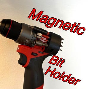 Magnetic Bit Bank (8 Piece) Milwaukee M12 Gen 3 Hammer Drill