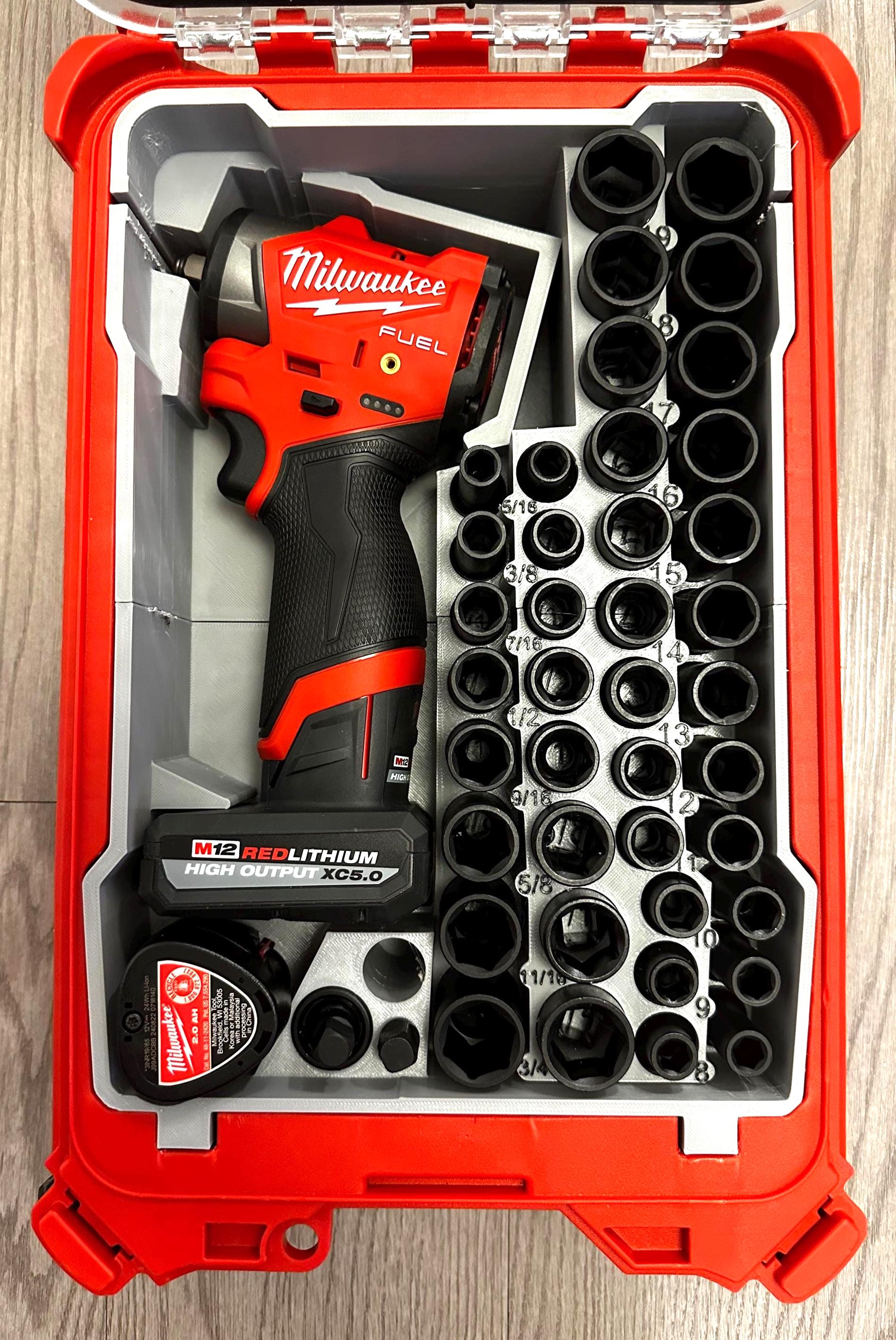 ミルウォーキー製 M12 3/8インチ サブコンパクトインパクトレンチ用 