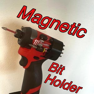 Magnetic Bit Bank (8 Piece) Milwaukee M12 Gen 3 1/4” Impact Driver