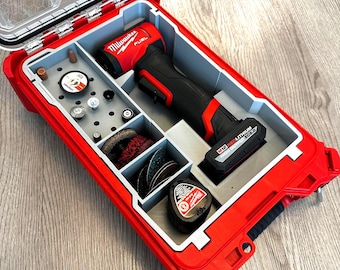 Milwaukee M12 1/4" Right Angle Die Grinder  PACKOUT Organizer