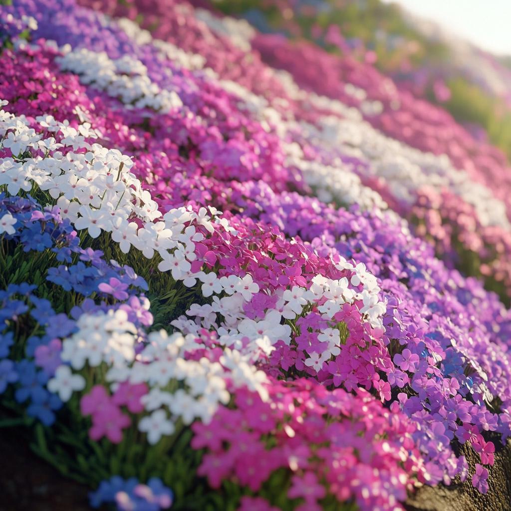 100 200 500 Mixed Color Moss Phlox Seeds Creeping Phlox Ground Cover 100 200 500 Mixed Color Moss Phlox Seeds Creeping Phlox Ground Cover