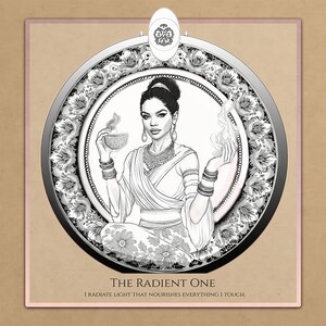 The Radiant One – Color-It-Yourself Wall Art  Poster