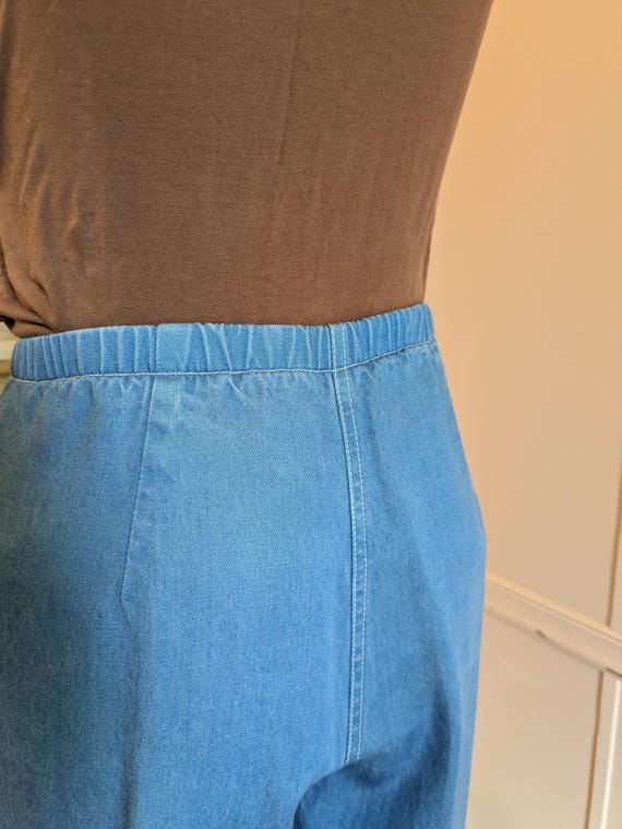 Vintage 80's Pendleton Blue Casual Basic Pants, W… - image 5