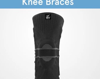 Knee Brace: Sports Support, Pain Relief - Size M/XL