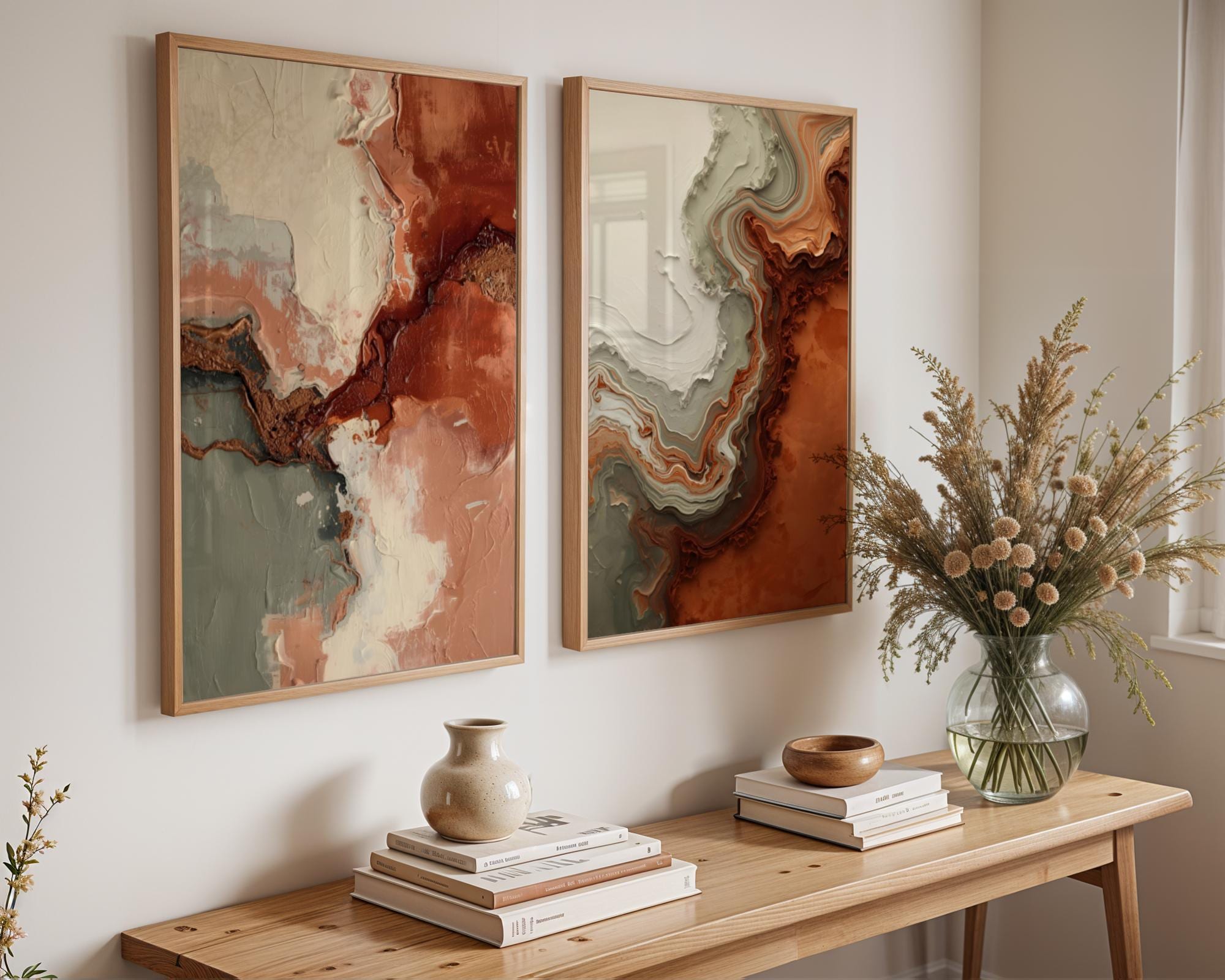 Terracotta wall decoration - Etsy 日本