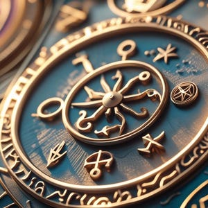 Zodiac Talisman PDF | Powerful Intentions & Protection Talismans for 12 Signs | Printable