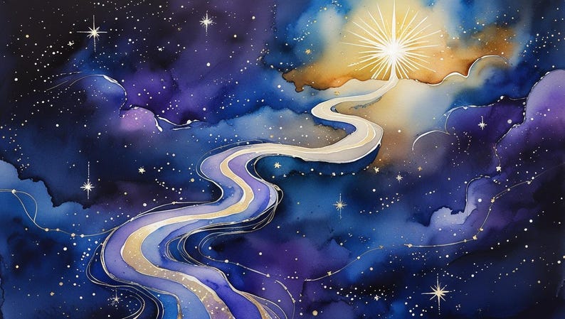 Spiritual Journey Map – Self Discovery Printable Guide | Soul Healing ...