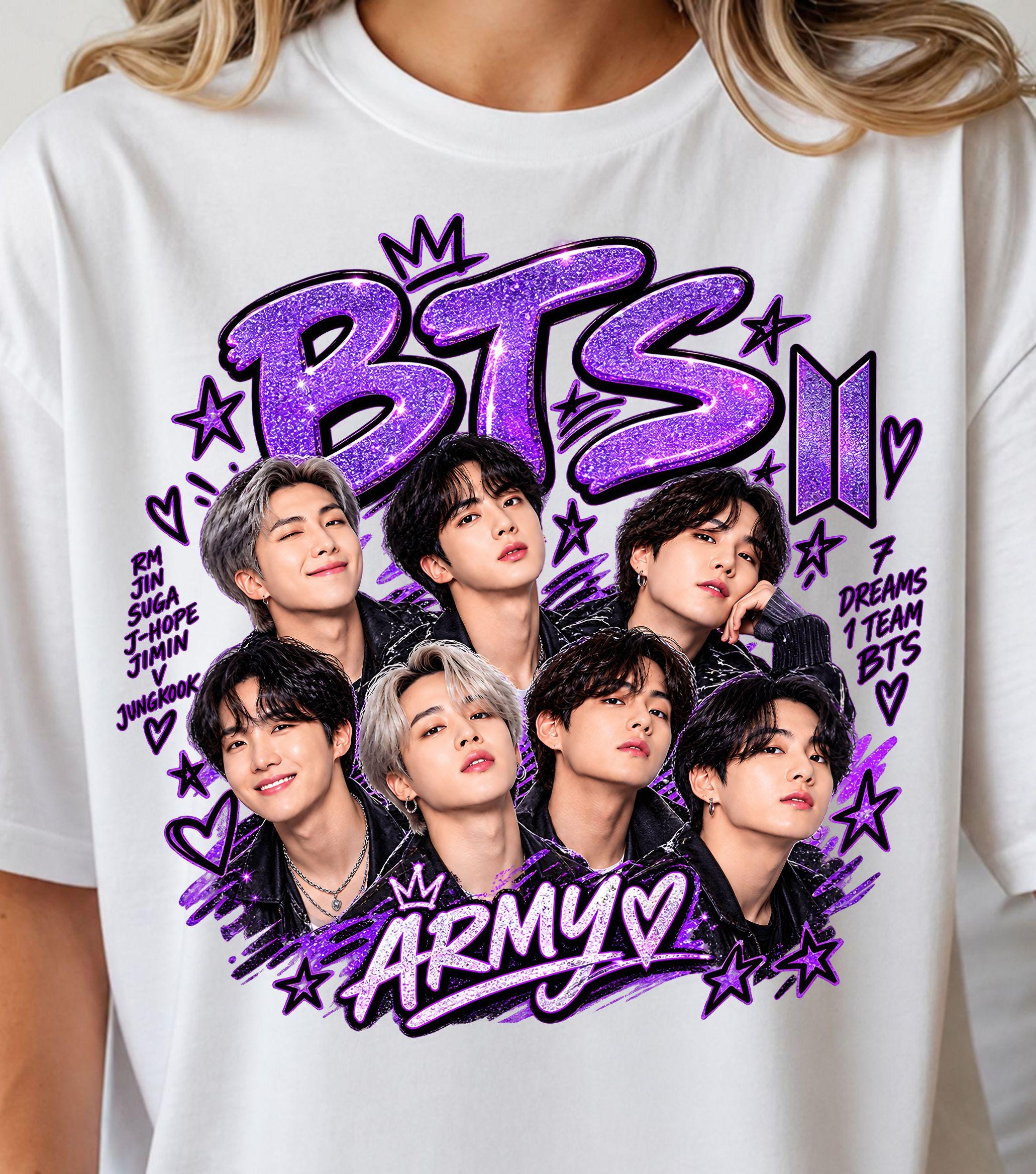 Bts Art Prints - Etsy