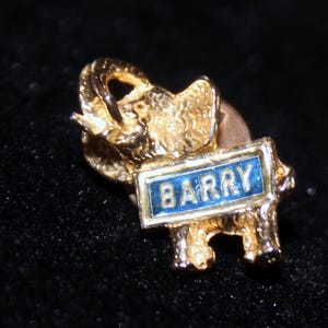 Vintage Barry Goldwater Good Luck Elephant-speld uit 1964