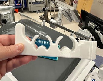 3D-Printed ACIST Cable Hanger: Contrast Bottle Cord Organizer