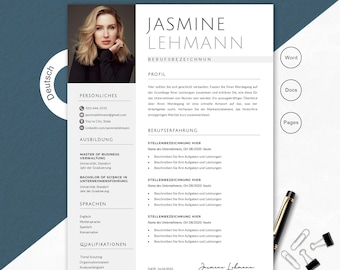 Bewerbungsvorlagen Word, Lebenslauf muster 2025 Bewerbung, Lebenslauf Vorlage Google Docs, Apple Pages, Lebenslauf Deutsch Vorlagen