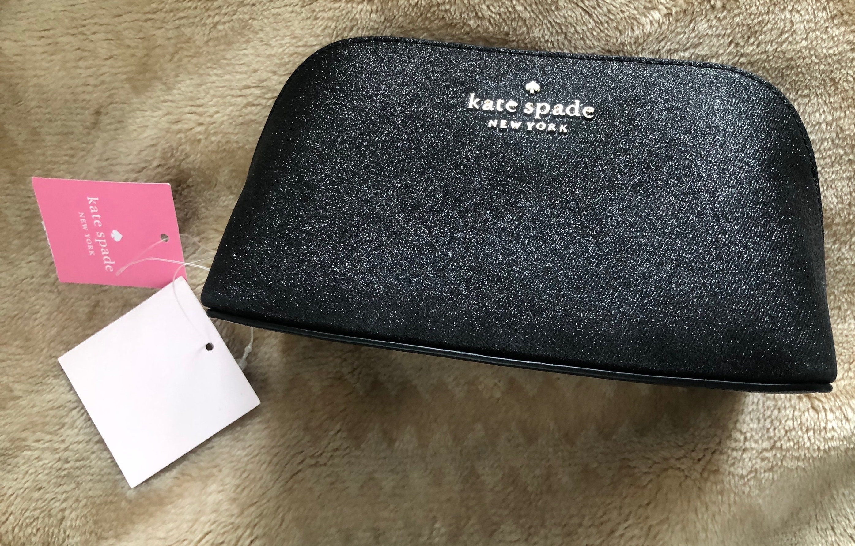 New With Tags Authentic Kate Spade Black With Metal Gold Logo - Etsy