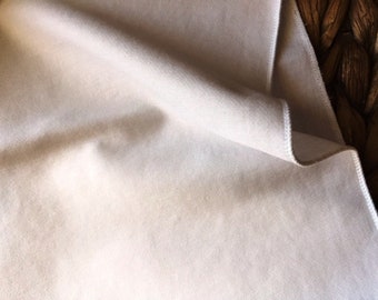 Muslin Dinner Napkins in White Sateen Cotton Muslin - 16 x 16 - Set of 4
