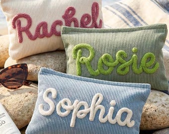 Travel Toiletry Bag For Woman,Corduroy Makeup Bag,Name Makeup Bag,Personalized Bridesmaid Gift,Weekender Bag,Gift for Her