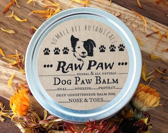 Raw Paw - Dog Paw Balm - Herbal and All Natural