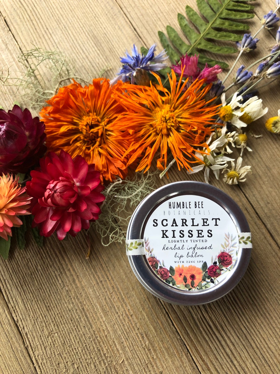 Scarlet Kisses Lightly Tinted Lip Balm Etsy