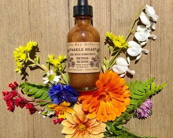 Sparkle Heart - Herbal Infused Shimming Body Oil