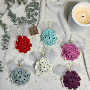 Handmade Crochet Lavender Sachets – Custom Gift for Weddings, Showers & Closet – Red, Mint, Pink and more!