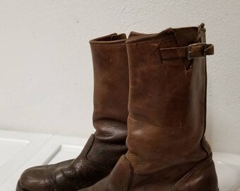 Used work boots | Etsy
