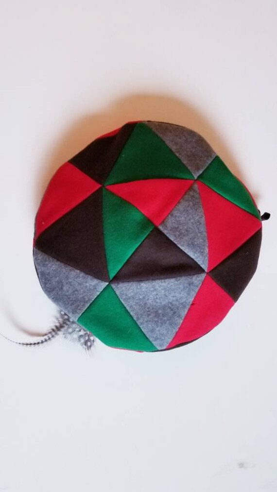 Adolfo 1970s Wool Beret