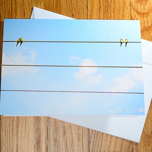 Liefde vogels Note Card